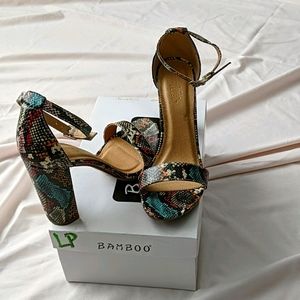 Women's heels smoke free home